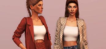 Sims 4 Jackets & Coats CC (For Guys & Girls)