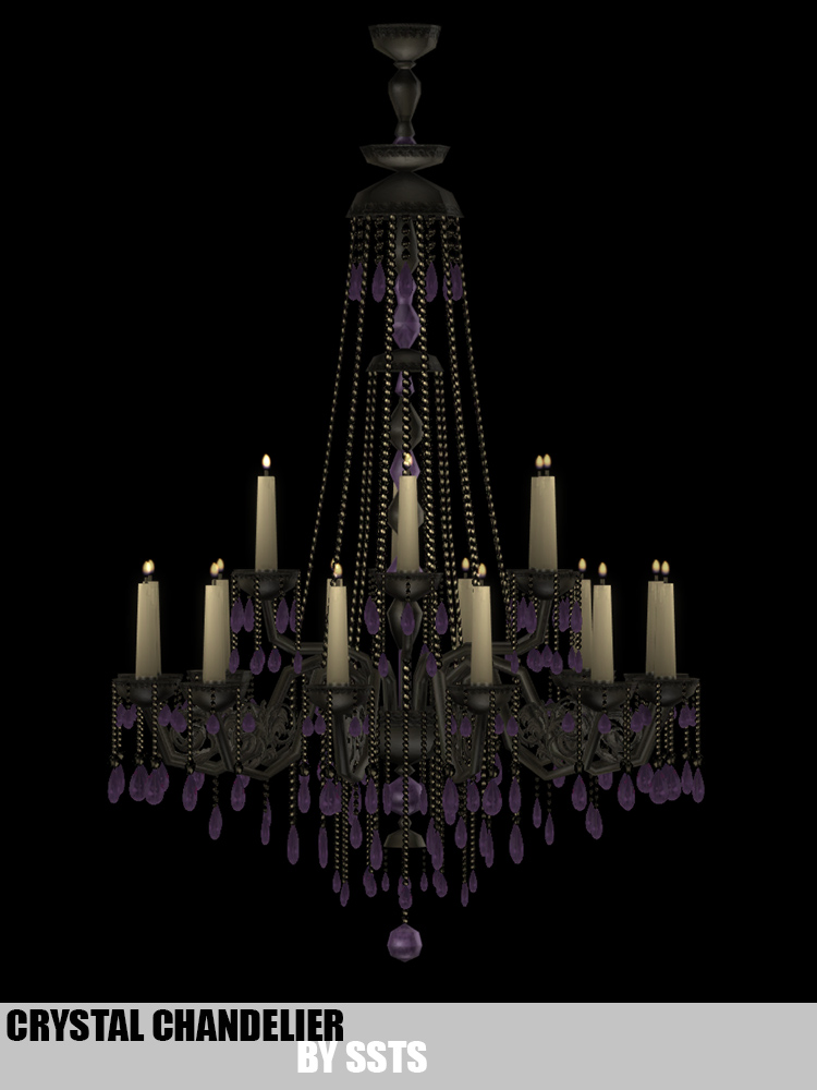 Crystal Chandeliers Set CC