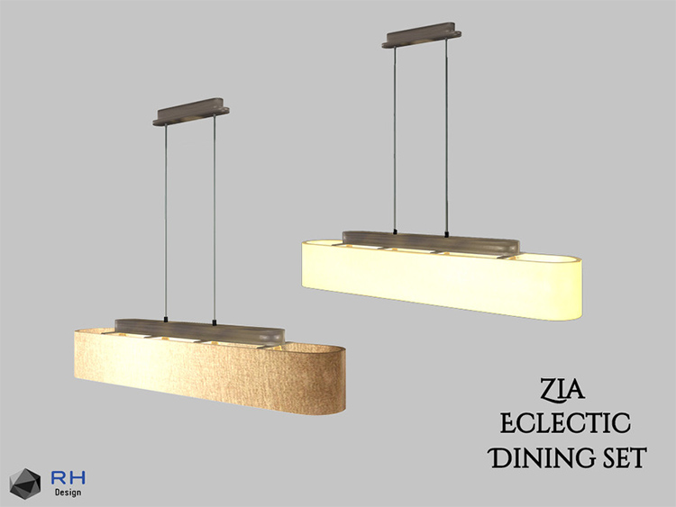 Zia Pendant Oval Chandelier - TS4 CC