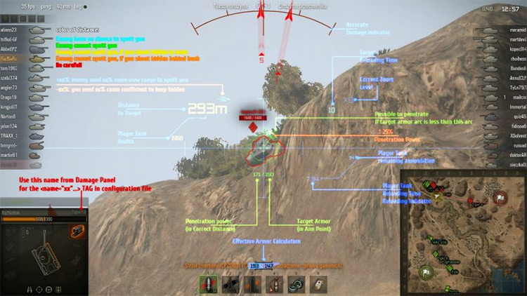 MeltyMap’s MathMod for WoT