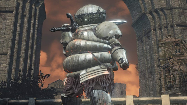 Siegward of Catarina from Dark Souls 3