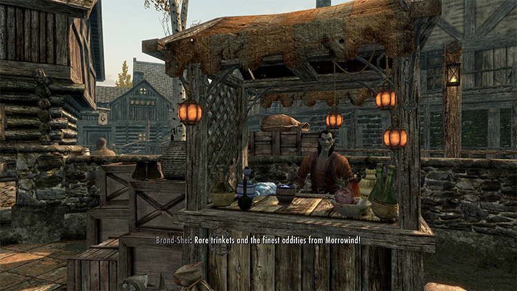 Fine Goods from Morrowind in Skyrim