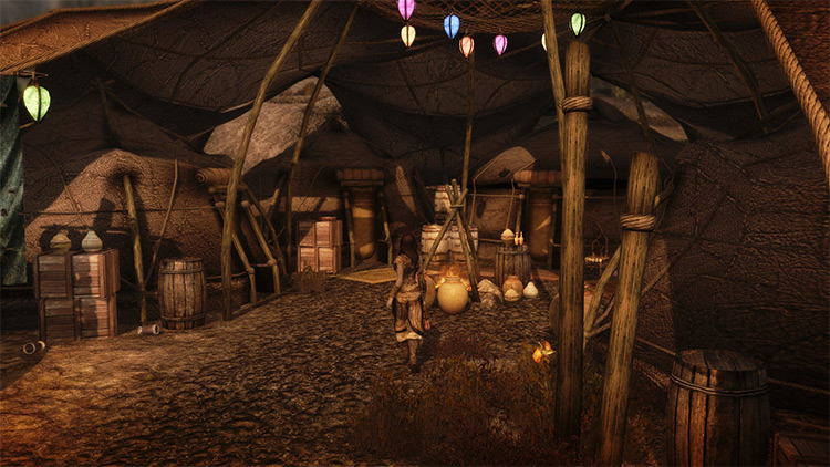 Ashlander Camp New Zanaib Mod