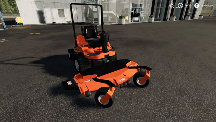 Kubota F3060 Mower Farming Simulator 19 Mod