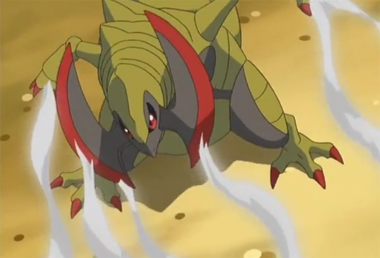 Haxorus from Pokémon anime