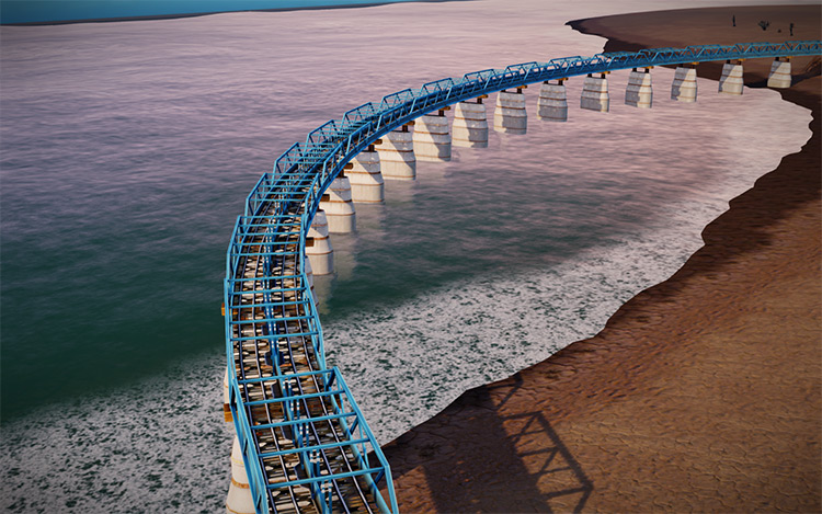 Regional Bridge and Tunnels SimCity 2013 Mod