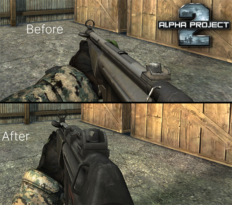 Alpha Project Mod for Battlefield 2