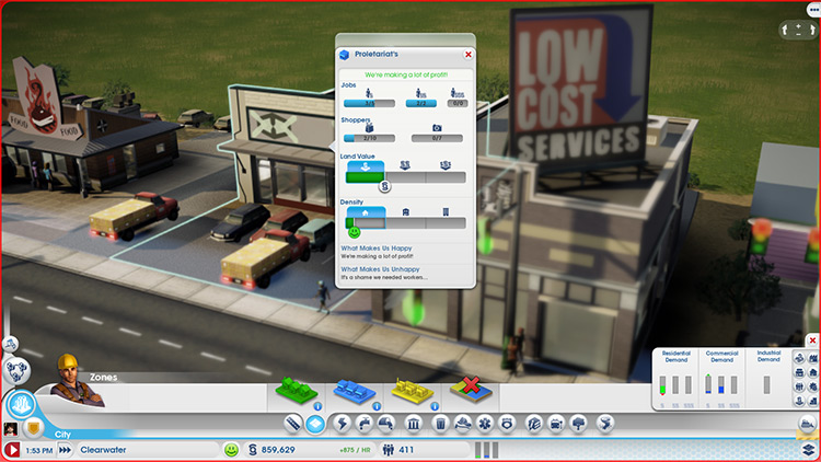 The Extended Worker Data SimCity 2013 Mod