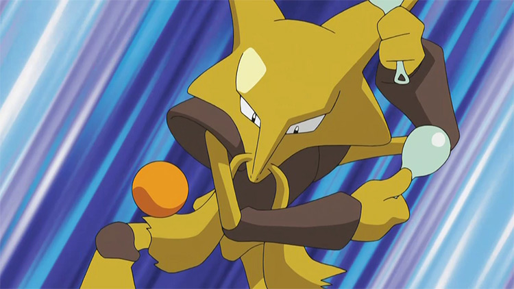 Alakazam from Pokémon anime