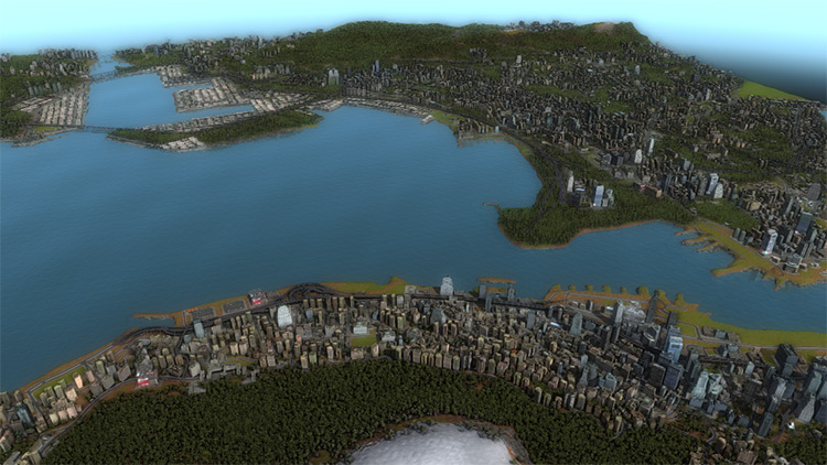 Hong Kong Cities in Motion 2 Mod Map