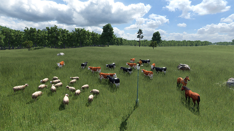 Animals Asset Mod for Transport Fever 2