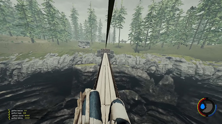 Infinite Zipline mod for The Forest