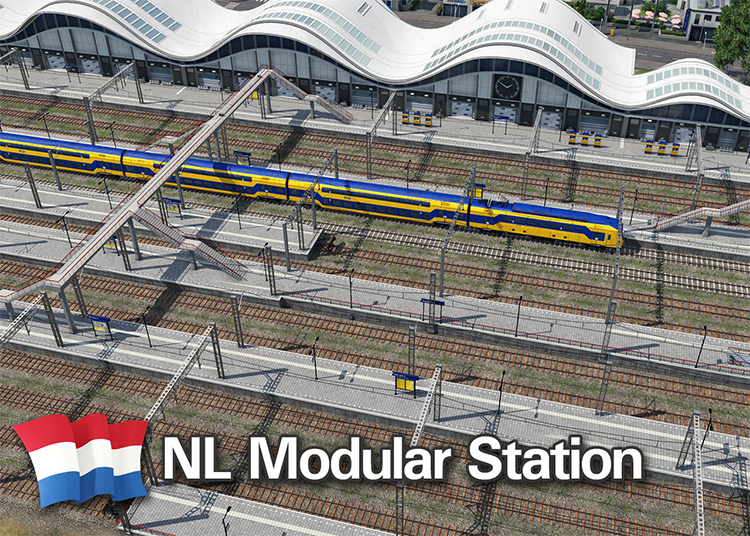 NL Modular Station for Transport Fever 2