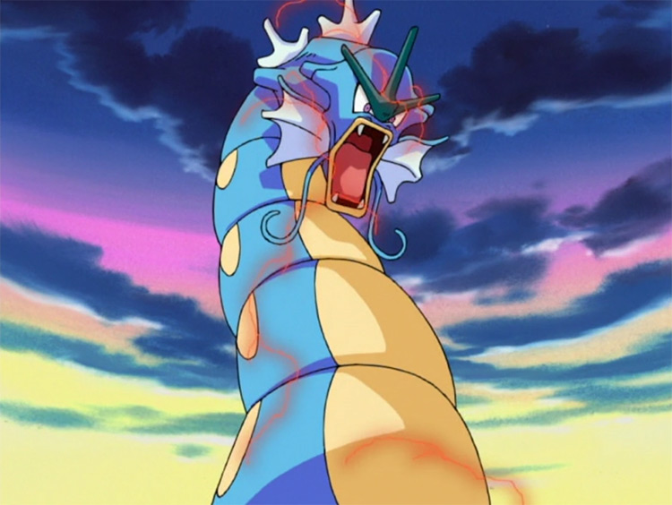 Gyarados in Pokémon anime