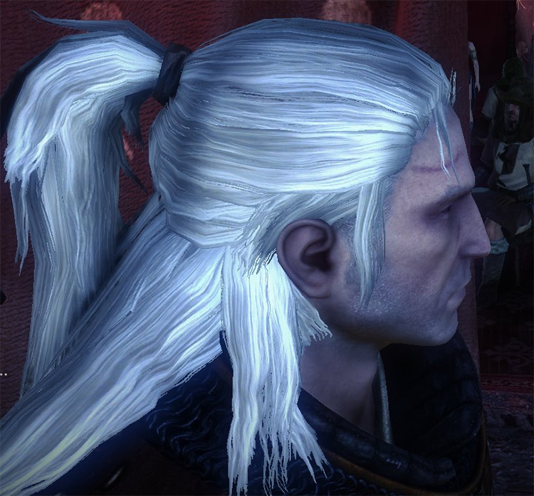 Hair Texture Replacement White Witcher2