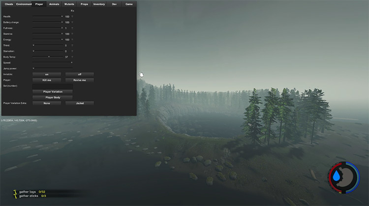 More Shortcuts The Forest mod