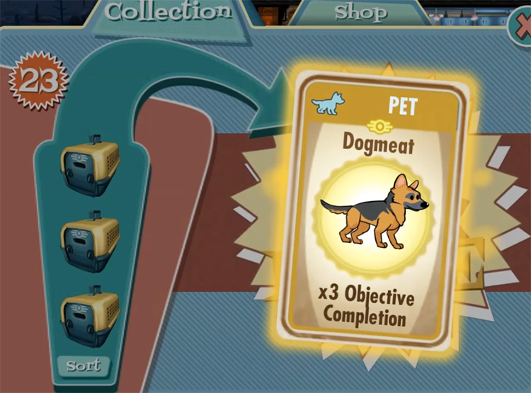 Dogmeat – German Shepherd from Fallout Shelter