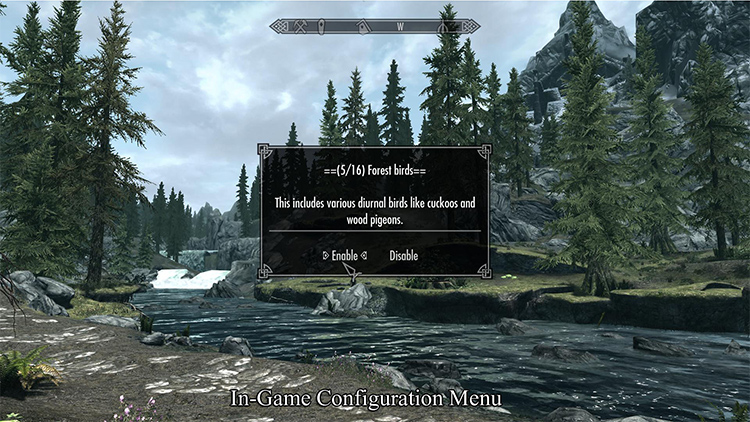 Wilds Skyrim Sounds Mod