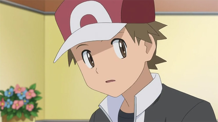 Red in Pokémon anime