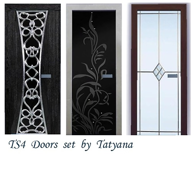 TS4 Doors Set by TatyanaName screenshot