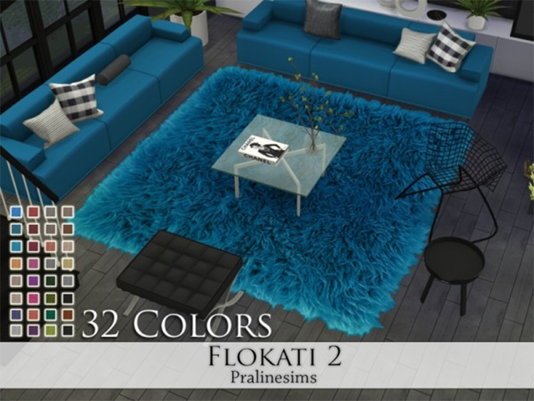 Flokati 2 Rugs in TS4