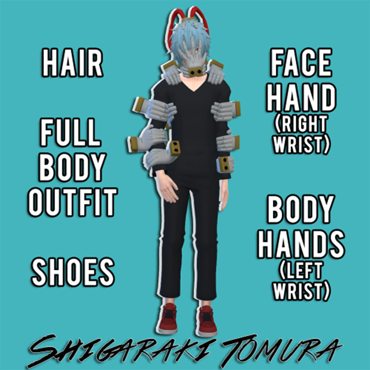 Tomura Shigaraki CC for TS4