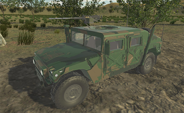 M998 Humvee for Ravenfield video game