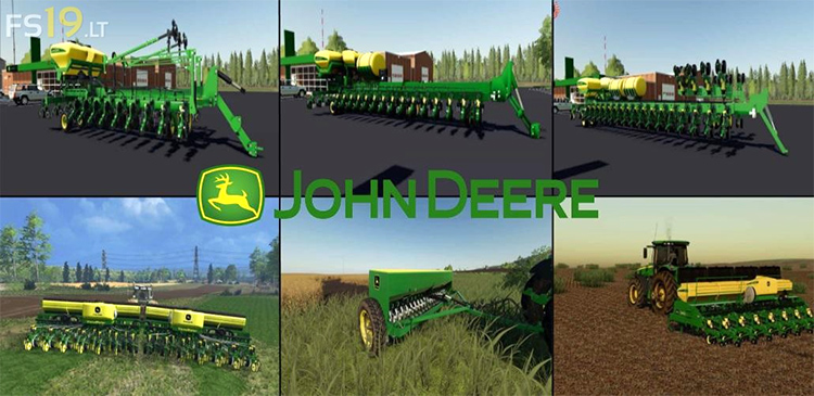 John Deere Seeders Pack for FS19