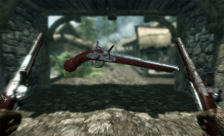 Flintlock Pistol Mod for Skyrim