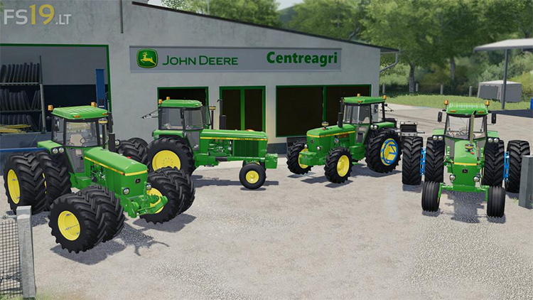 John Deere 40 Series Modpack for FS19