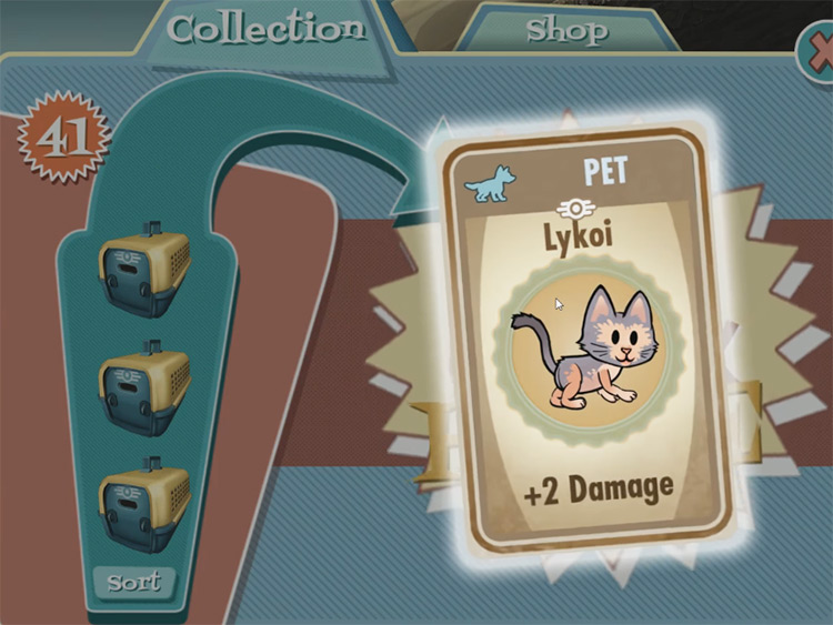 Calypso – Lykoi from Fallout Shelter